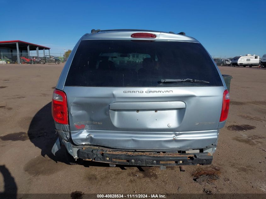 2003 Dodge Grand Caravan Sport VIN: 1D4GP44353B277521 Lot: 40828534