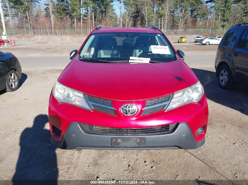 2013 Toyota Rav4 Le VIN: 2T3BFREV3DW024598 Lot: 40828554