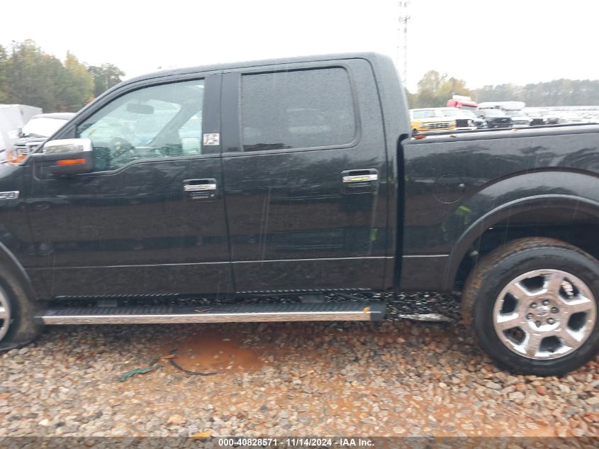 2013 FORD F-150 LARIAT - 1FTFW1E63DFC09084