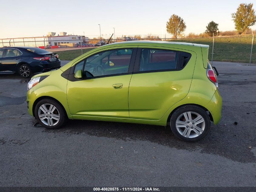 2013 Chevrolet Spark 1Lt Auto VIN: KL8CD6S98DC599971 Lot: 40828575