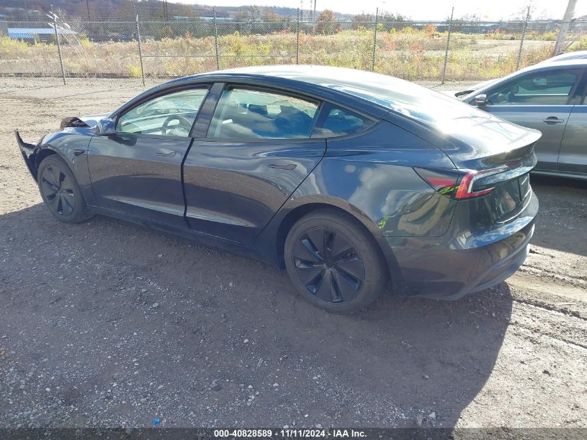 VIN 5YJ3E1EA5RF735545 2024 Tesla Model 3, Rear-Whee... no.3