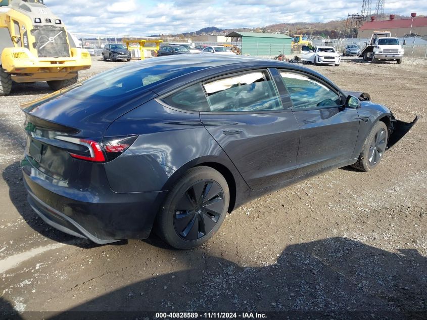 VIN 5YJ3E1EA5RF735545 2024 Tesla Model 3, Rear-Whee... no.4