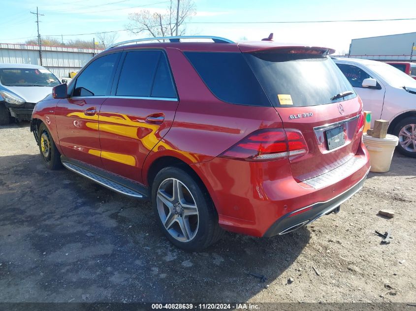 2017 Mercedes-Benz Gle 350 VIN: 4JGDA5JB6HA897144 Lot: 40828639