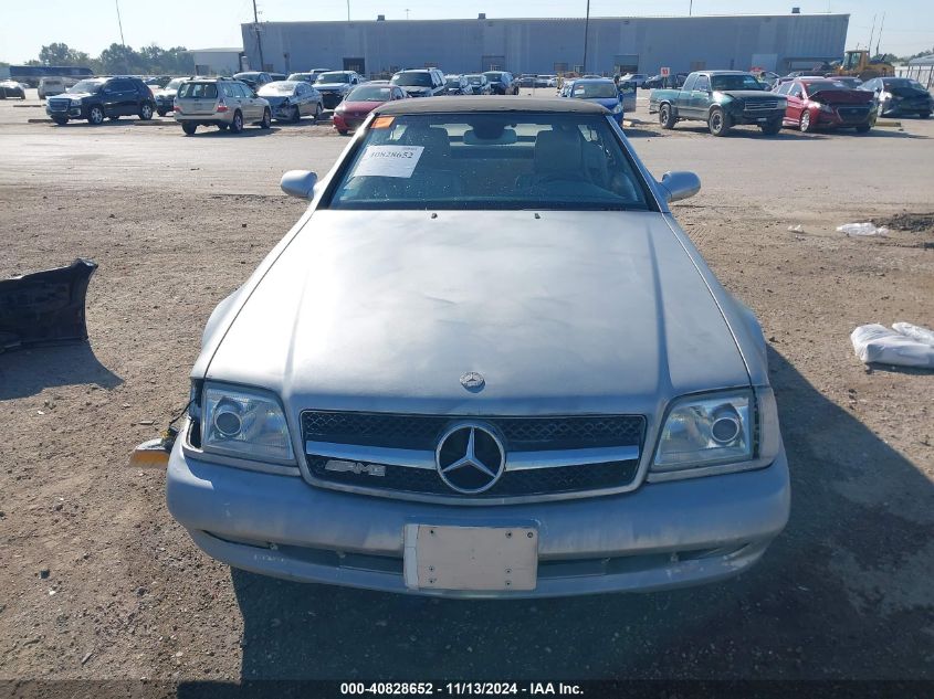 1999 Mercedes-Benz Sl 500 VIN: WDBFA68F4XF177238 Lot: 40828652