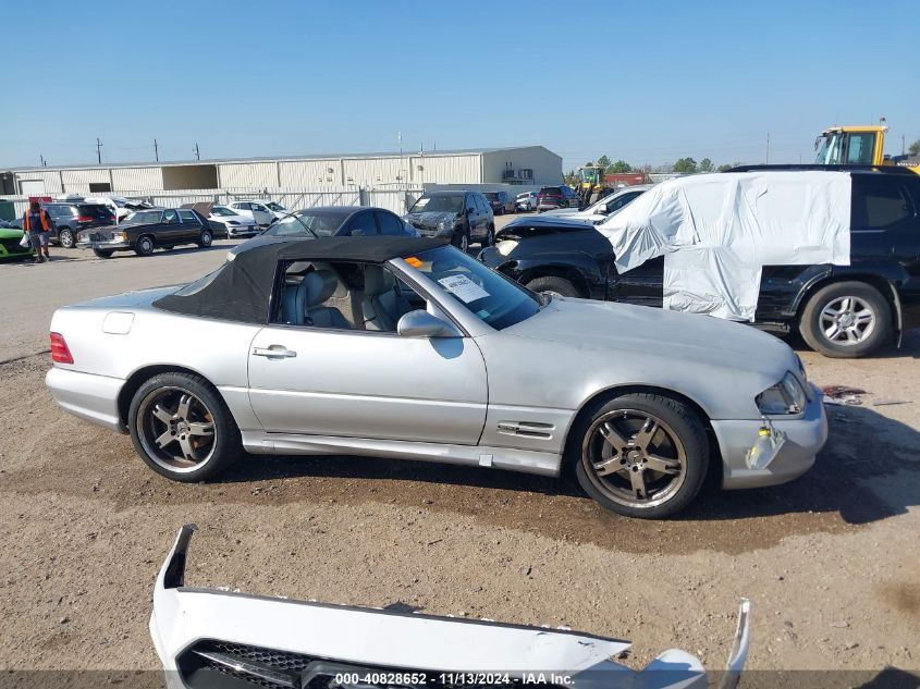 1999 Mercedes-Benz Sl 500 VIN: WDBFA68F4XF177238 Lot: 40828652