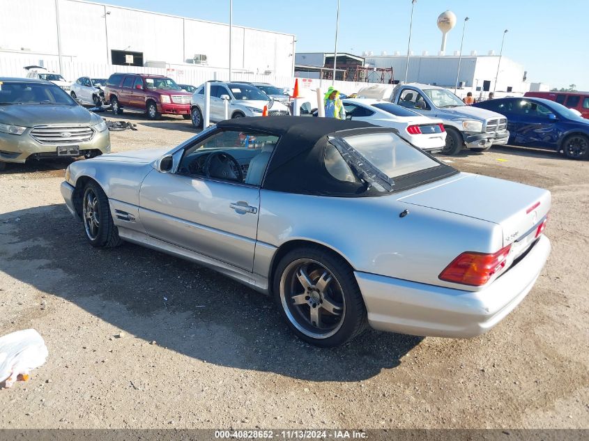 1999 Mercedes-Benz Sl 500 VIN: WDBFA68F4XF177238 Lot: 40828652