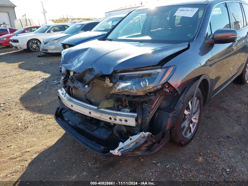 2019 Honda Pilot Exl VIN: 5FNYF6H56KB021136 Lot: 40828661