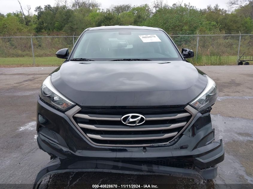 2016 Hyundai Tucson Se VIN: KM8J23A40GU204927 Lot: 40828670