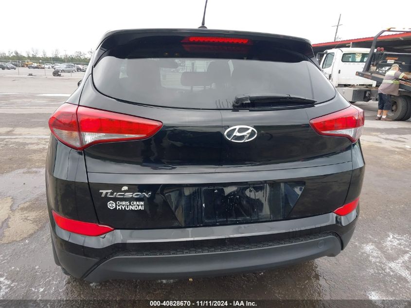 2016 Hyundai Tucson Se VIN: KM8J23A40GU204927 Lot: 40828670