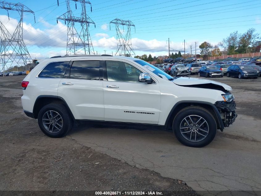 2017 Jeep Grand Cherokee Limited 4X4 VIN: 1C4RJFBG8HC942471 Lot: 40828671