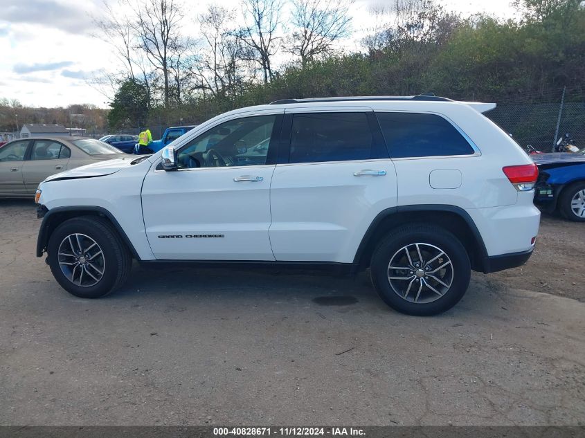 2017 Jeep Grand Cherokee Limited 4X4 VIN: 1C4RJFBG8HC942471 Lot: 40828671