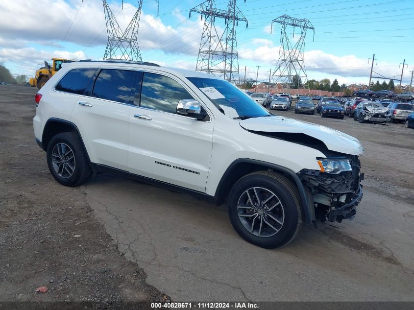 2017 Jeep Grand Cherokee Limited 4X4 VIN: 1C4RJFBG8HC942471 Lot: 40828671