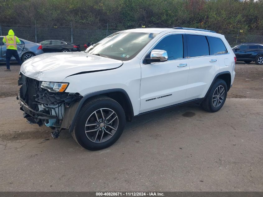 2017 Jeep Grand Cherokee Limited 4X4 VIN: 1C4RJFBG8HC942471 Lot: 40828671