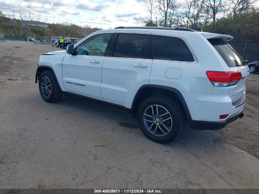 2017 Jeep Grand Cherokee Limited 4X4 VIN: 1C4RJFBG8HC942471 Lot: 40828671