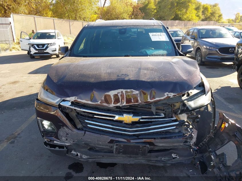 2022 Chevrolet Traverse Awd Lt Leather VIN: 1GNEVHKW2NJ110953 Lot: 40828675