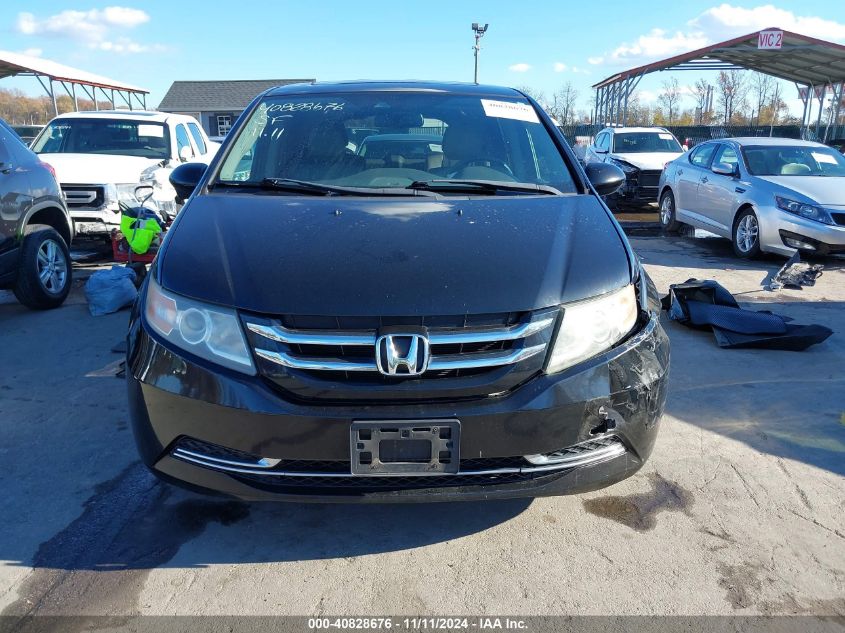 2015 Honda Odyssey Ex-L VIN: 5FNRL5H67FB031101 Lot: 40828676