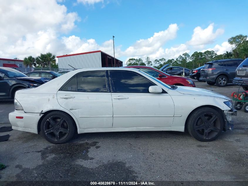 2001 Lexus Is VIN: JTHBD182010028745 Lot: 40828678