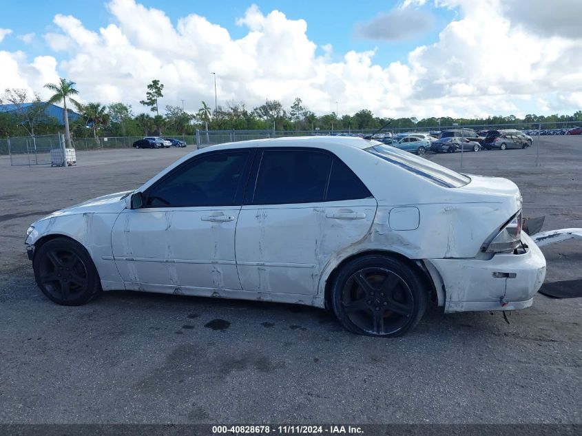 2001 Lexus Is VIN: JTHBD182010028745 Lot: 40828678