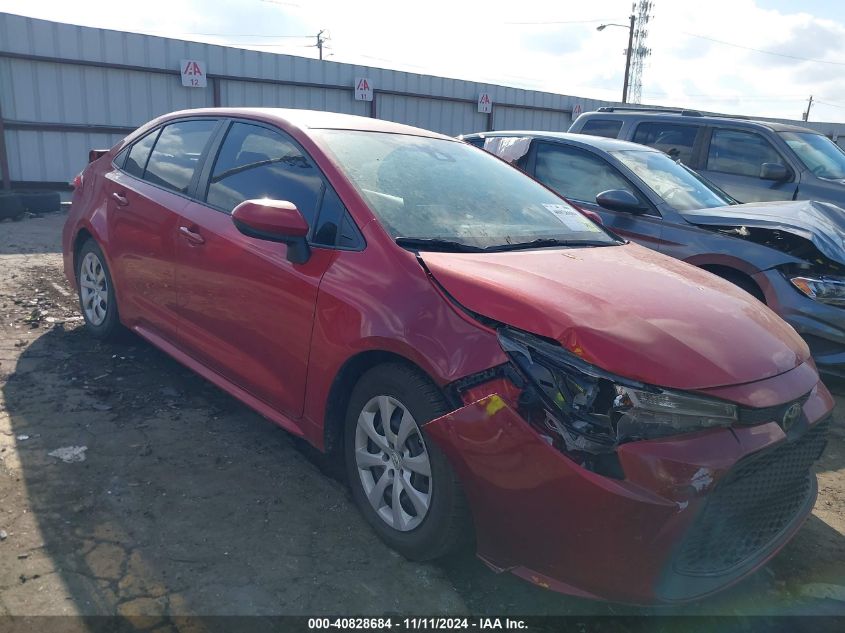 VIN JTDEPMAEXMJ182213 2021 TOYOTA COROLLA no.1