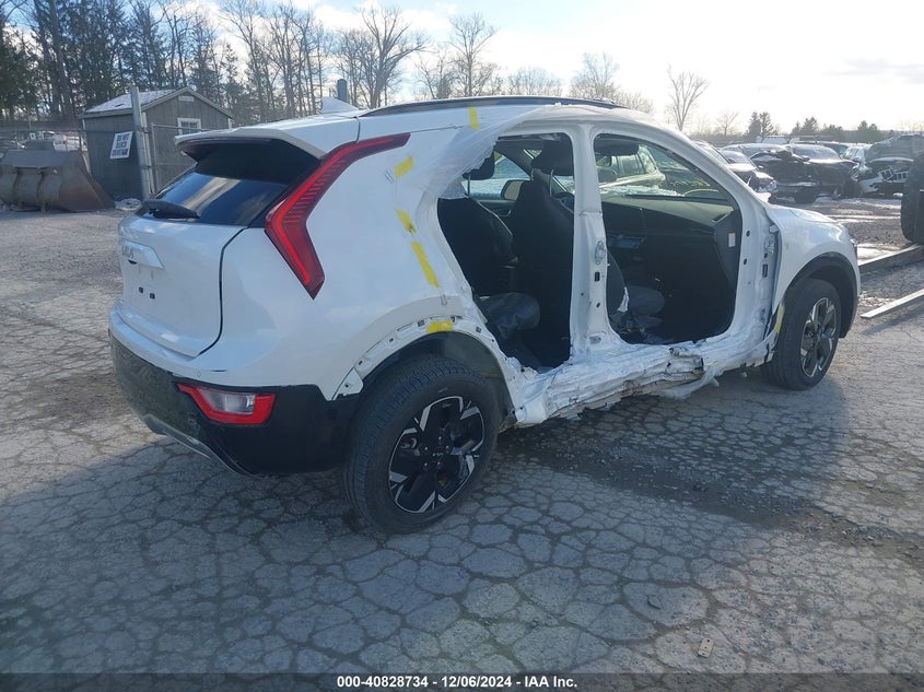 Vin: kndcr3l18p5054734, lot: 41318336, kia niro ev wind 20234
