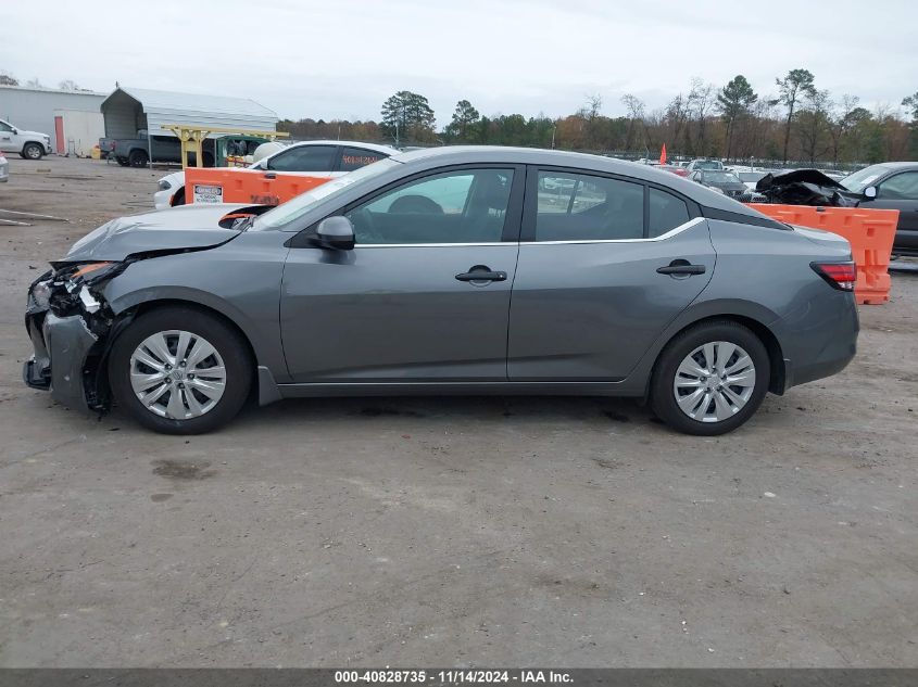 2024 Nissan Sentra S Xtronic Cvt VIN: 3N1AB8BV2RY204178 Lot: 40828735