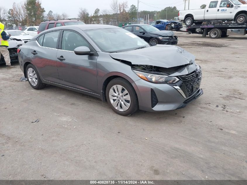 2024 Nissan Sentra S Xtronic Cvt VIN: 3N1AB8BV2RY204178 Lot: 40828735