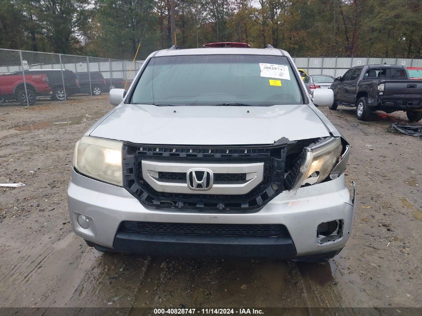 2010 Honda Pilot Touring VIN: 5FNYF3H89AB005861 Lot: 40828747