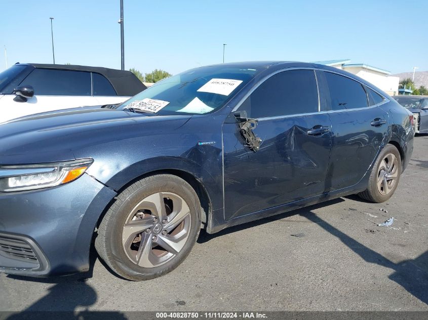 2019 Honda Insight Ex VIN: 19XZE4F54KE015081 Lot: 40828750