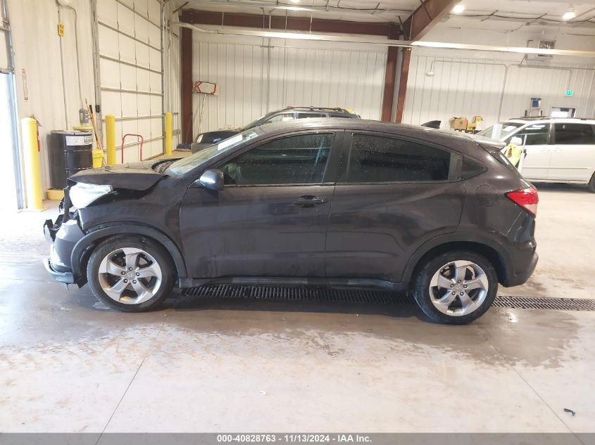 2016 Honda Hr-V Lx VIN: 3CZRU6H36GM769195 Lot: 40828763