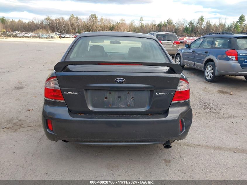 2009 Subaru Legacy 2.5I Limited VIN: 4S3BL626497221643 Lot: 40828766