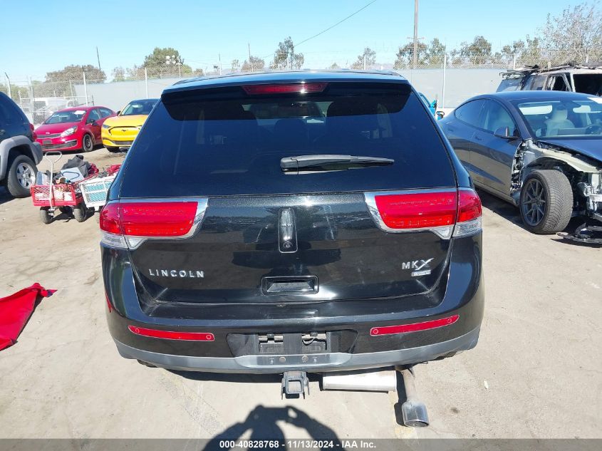 2011 Lincoln Mkx VIN: 2LMDJ8JK1BBJ11252 Lot: 40828768