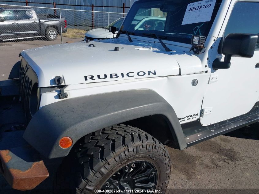 2015 Jeep Wrangler Unlimited Rubicon VIN: 1C4BJWFG0FL712982 Lot: 40828769