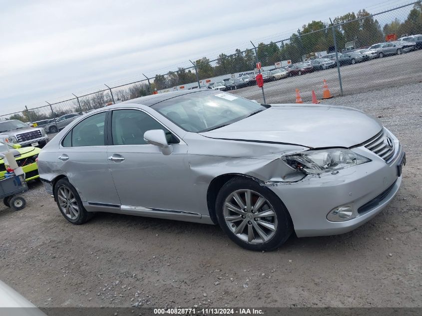 2011 Lexus Es 350 VIN: JTHBK1EG5B2452918 Lot: 40828771