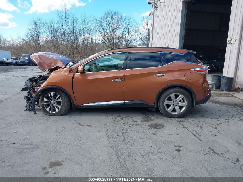 2015 Nissan Murano Sv VIN: 5N1AZ2MH4FN209559 Lot: 40828777