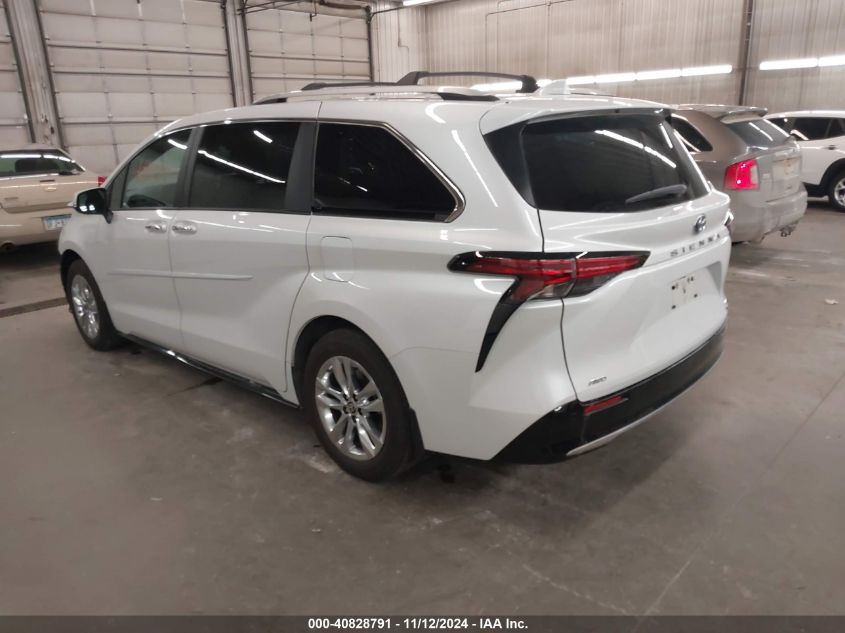 2024 Toyota Sienna Limited VIN: 5TDZSKFC0RS110247 Lot: 40828791