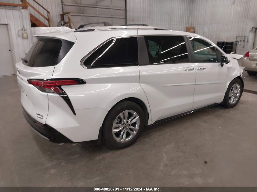 2024 Toyota Sienna Limited VIN: 5TDZSKFC0RS110247 Lot: 40828791