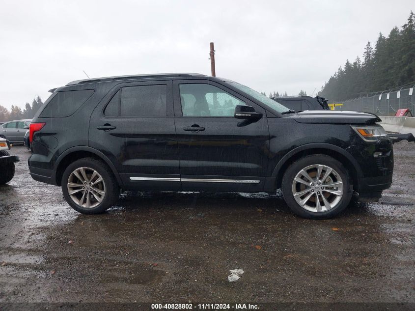 2018 Ford Explorer Xlt VIN: 1FM5K8D87JGC72130 Lot: 40828802