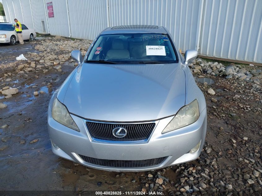 2008 Lexus Is 350 VIN: JTHBE262485018383 Lot: 40828825