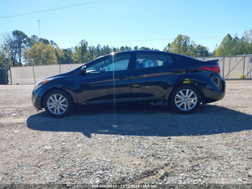 2015 HYUNDAI ELANTRA VIN: KMHDH4AE0FU352679