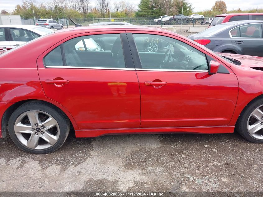 2010 Ford Fusion Sport VIN: 3FAHP0KC8AR273569 Lot: 40828835