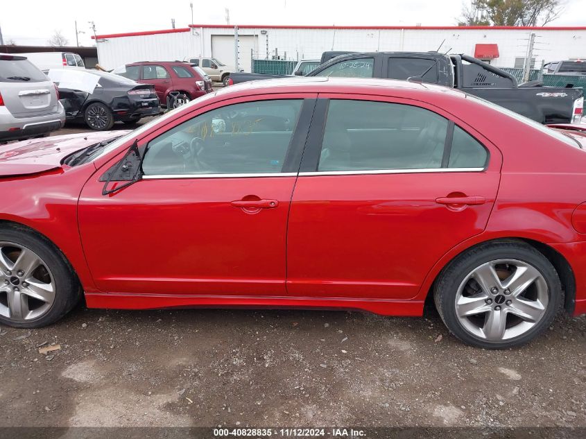 2010 Ford Fusion Sport VIN: 3FAHP0KC8AR273569 Lot: 40828835