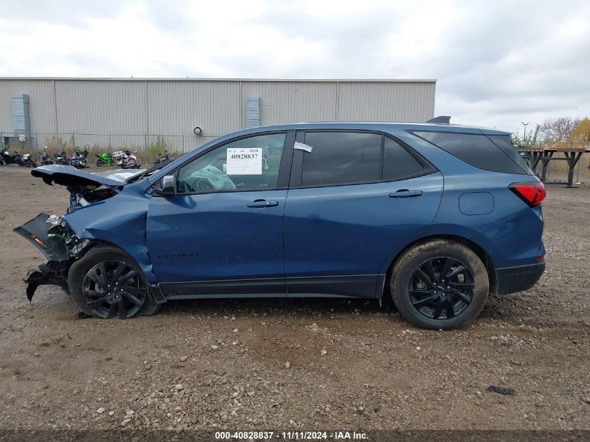 2024 Chevrolet Equinox Fwd Ls VIN: 3GNAXHEG8RL165628 Lot: 40828837