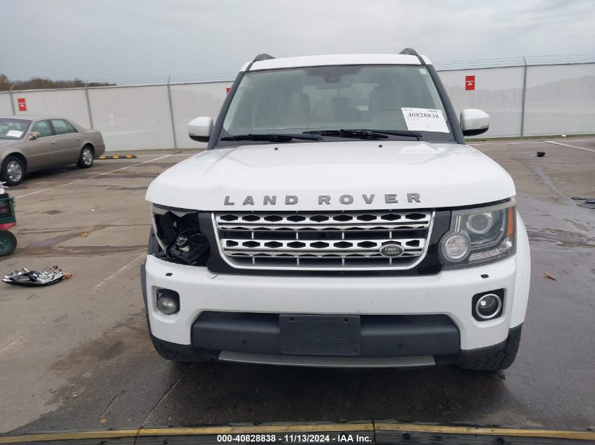 2015 Land Rover Lr4 VIN: SALAK2V69FA743551 Lot: 40828838