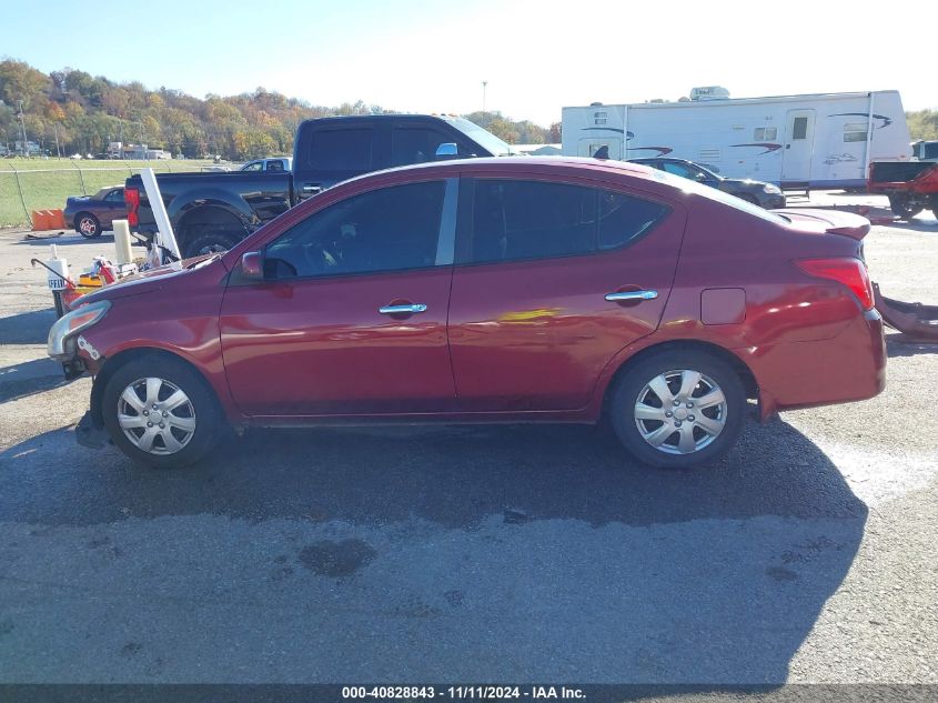 2015 Nissan Versa 1.6 S/1.6 S+/1.6 Sl/1.6 Sv VIN: 3N1CN7AP4FL814346 Lot: 40828843