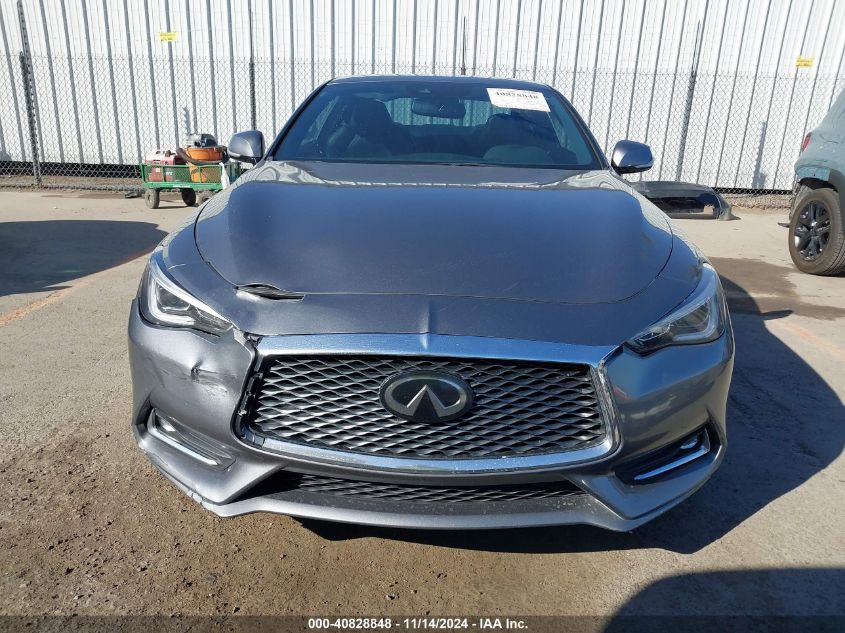 2019 Infiniti Q60 3.0T Luxe VIN: JN1EV7EL6KM291220 Lot: 40828848