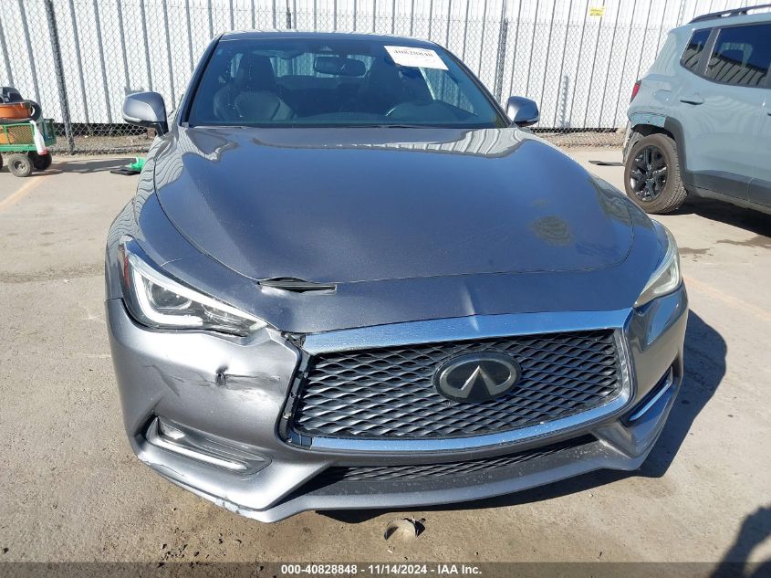 2019 Infiniti Q60 3.0T Luxe VIN: JN1EV7EL6KM291220 Lot: 40828848