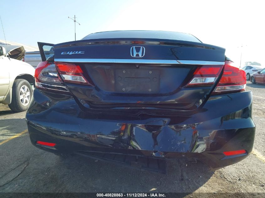 2013 Honda Civic Ex VIN: 2HGFB2F86DH517433 Lot: 40828863