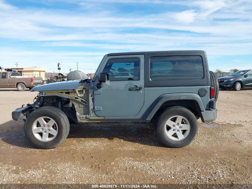 2015 Jeep Wrangler Sport VIN: 1C4AJWAG3FL519874 Lot: 40828879