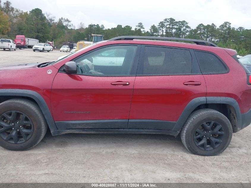 2017 Jeep Cherokee Trailhawk 4X4 VIN: 1C4PJMBS9HW638547 Lot: 40828887