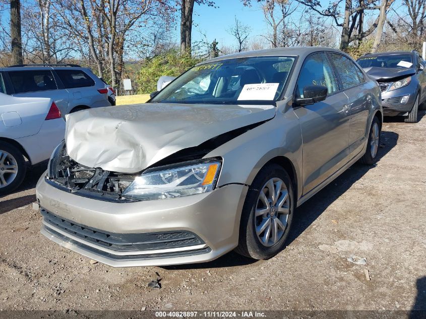 2015 Volkswagen Jetta 1.8T Se VIN: 3VWD07AJ0FM403674 Lot: 40828897